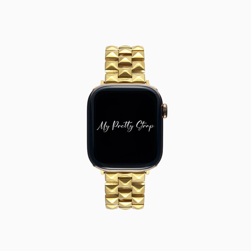 Caviar Apple Watch Strap – Gold