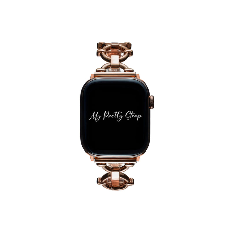 Céline Stainless Steel Strap – Rose Gold