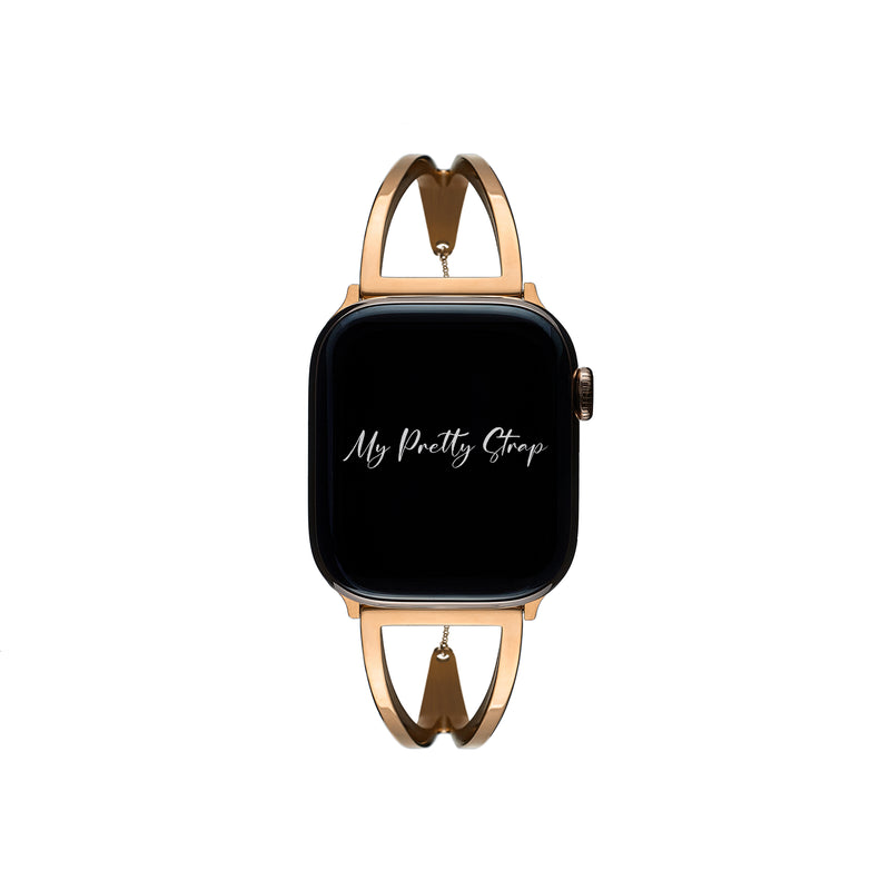 Ma' Damn Women Apple Watch Strap – Rose Gold
