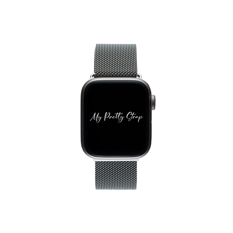 Stainless Steel Apple Watch Strap – Starlight