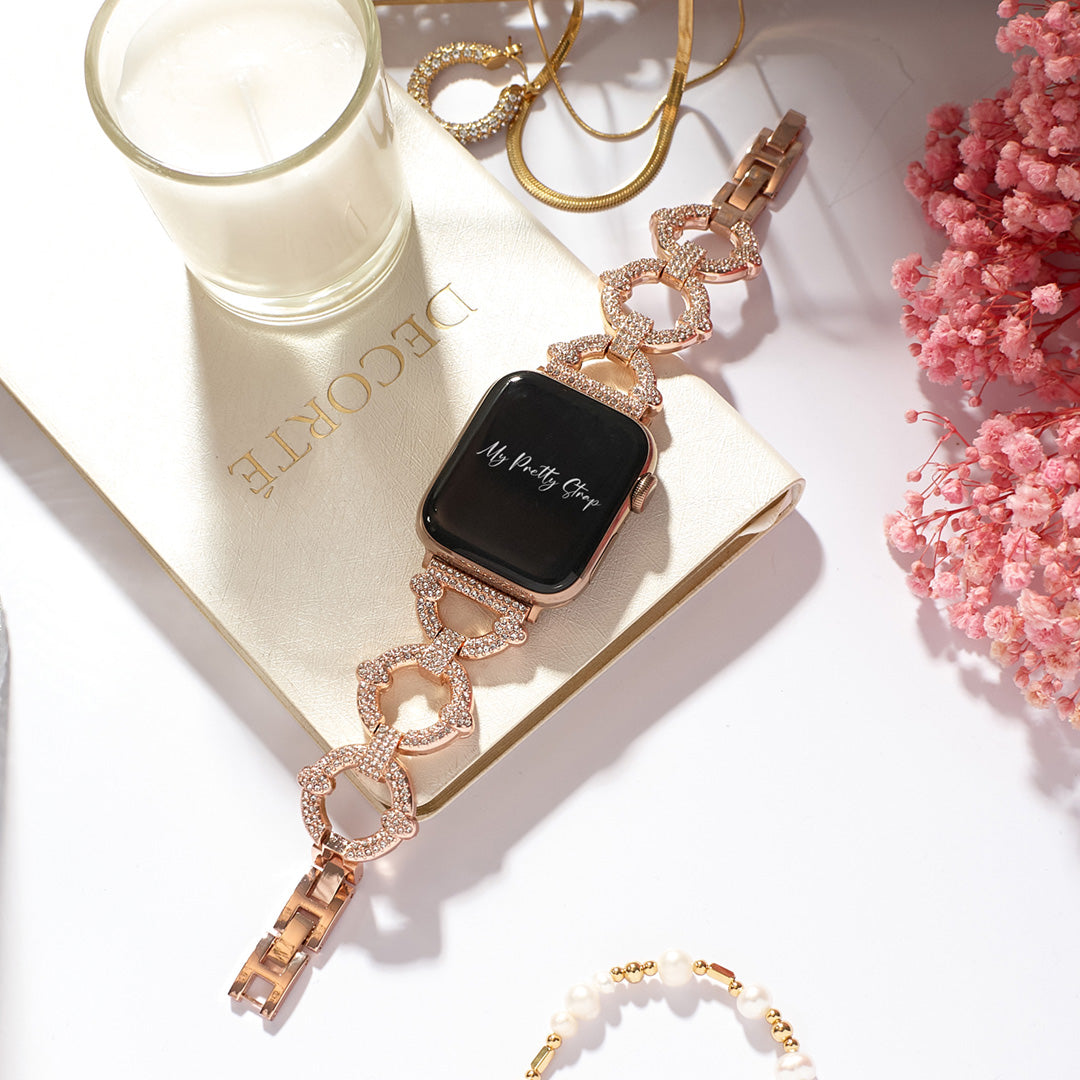 Céline Pavé Stainless Steel Strap