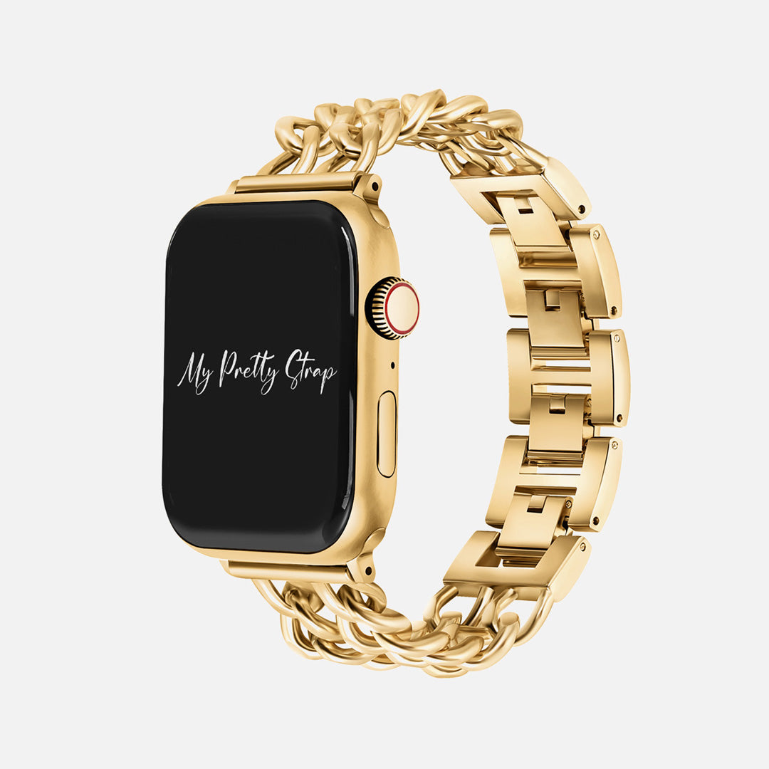 Double Chain Apple Watch Strap