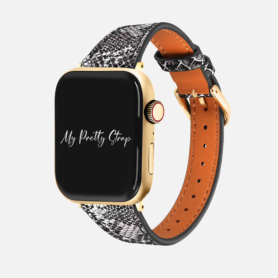 Serpentina Leather Apple Watch Strap