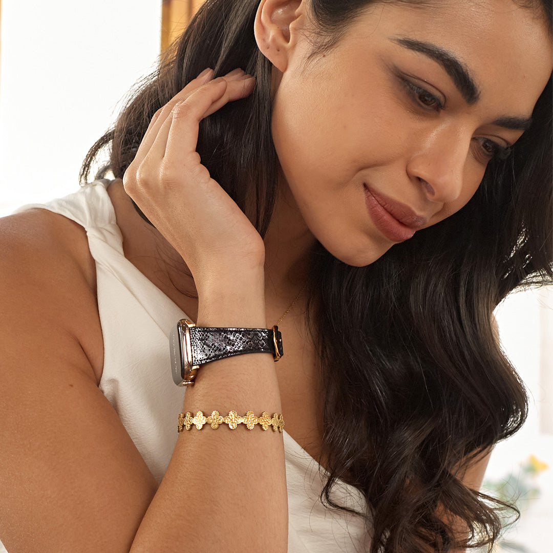 Serpentina Leather Apple Watch Strap